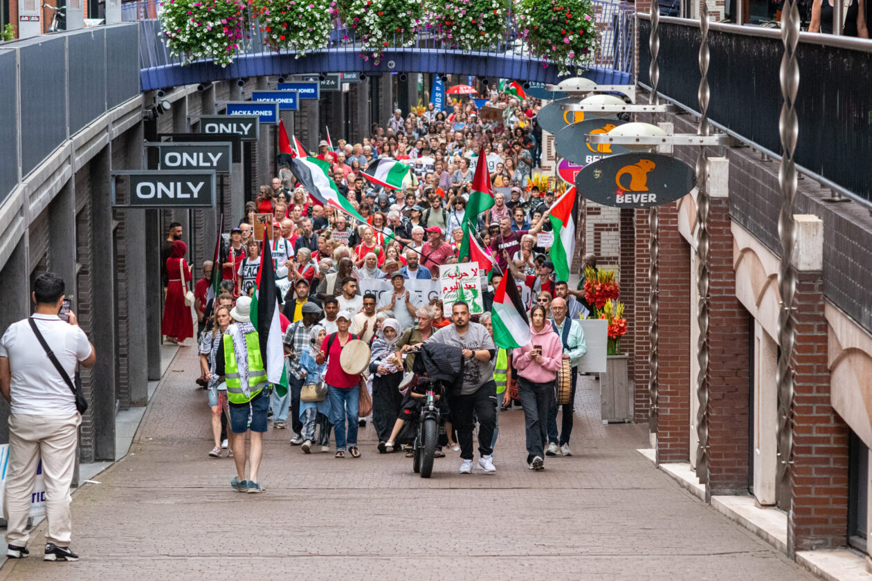 Palestina demonstratie Nijmegen
